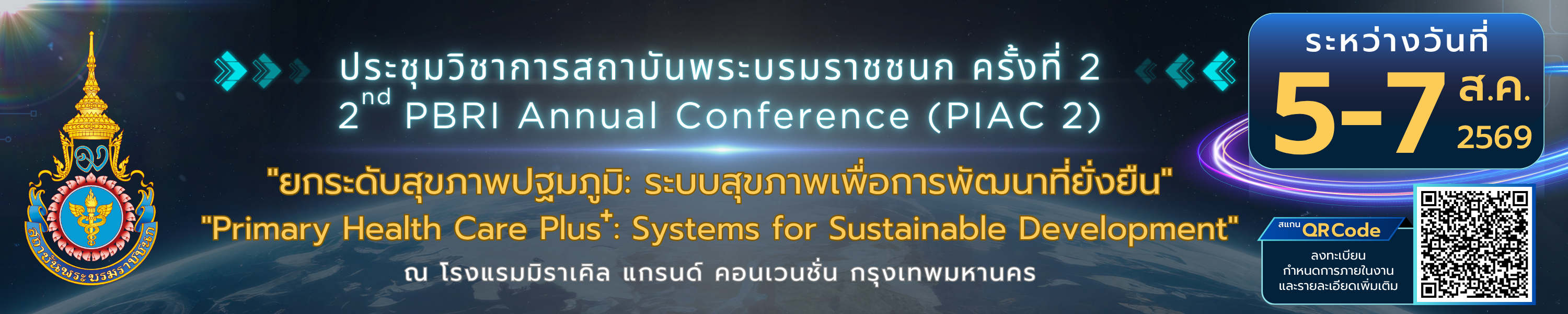 การประชุมวิชาการสถาบันพระบรมราชชนก ครั้งที่ 2